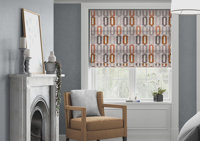 Soho, Terracotta - Roman Blind - Image 3
